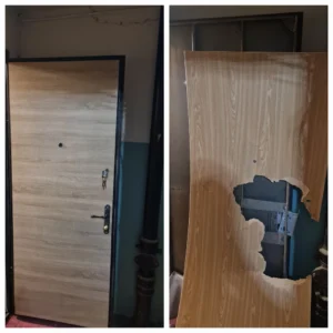 Замена панели на входную дверь
