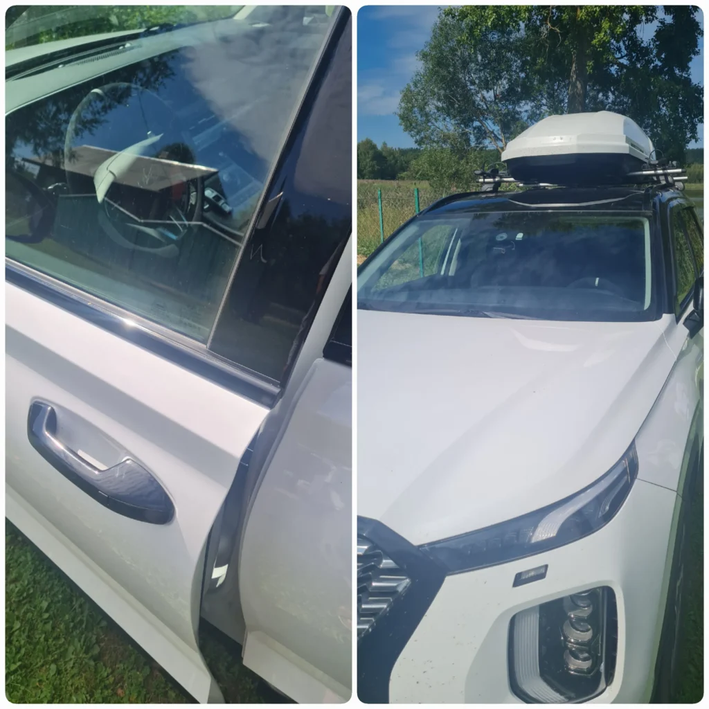 открытый и закрытый автомобиль HUNDAI